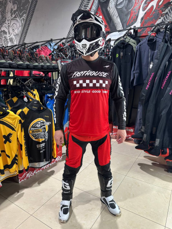 Fasthouse Джерси Grindhouse Red-Black