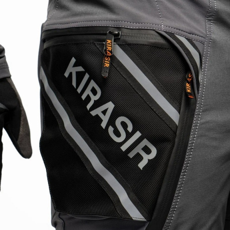 Kirasir Штаны Эндуро Серые