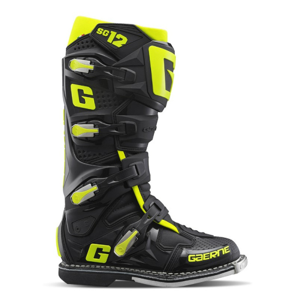 Gaerne Мотоботы SG-12 Black/Yellow