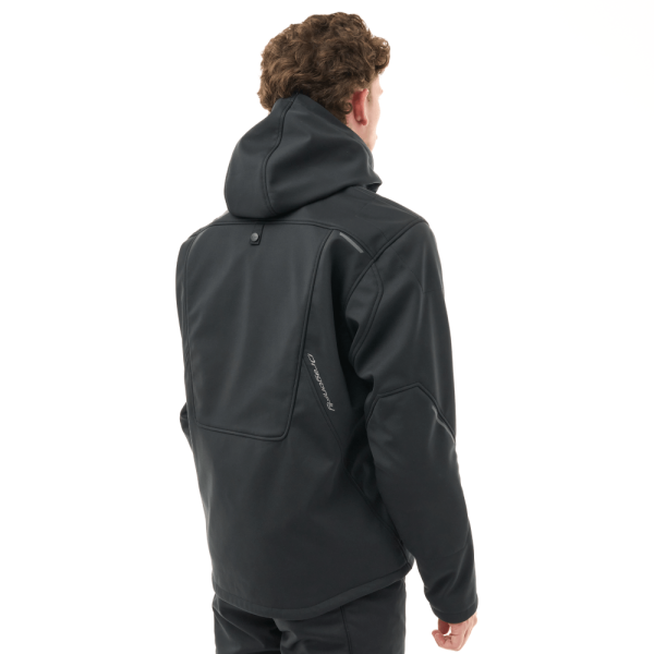 Dragonfly Мототолстовка DF Urban Man 2025 Black с защитой