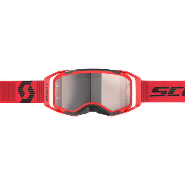 Scott Очки Prospect 2.0 red/black silver chrome works