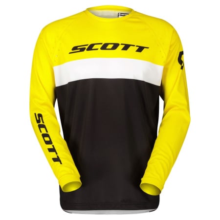 Scott Джерси 350 Swap Evo black/yellow