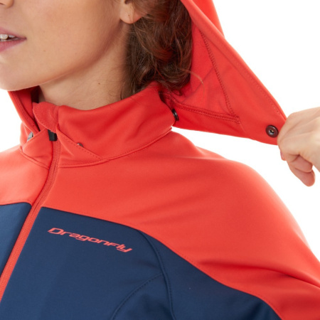Dragonfly Куртка с капюшоном EXPLORER 2.0 Woman Coral - Ocean 2024