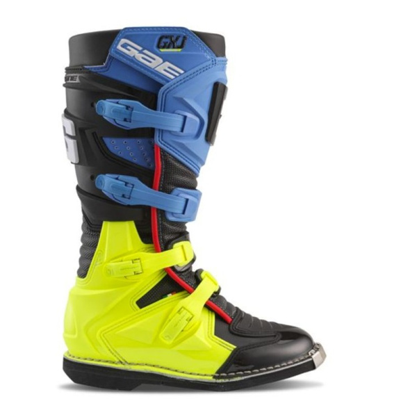 Gaerne Мотоботы детские/женские GXJ Black/Blue/Fluo/Yellow