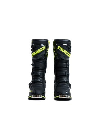 Starezzi Мотоботы Roma Black Fluo Yellow