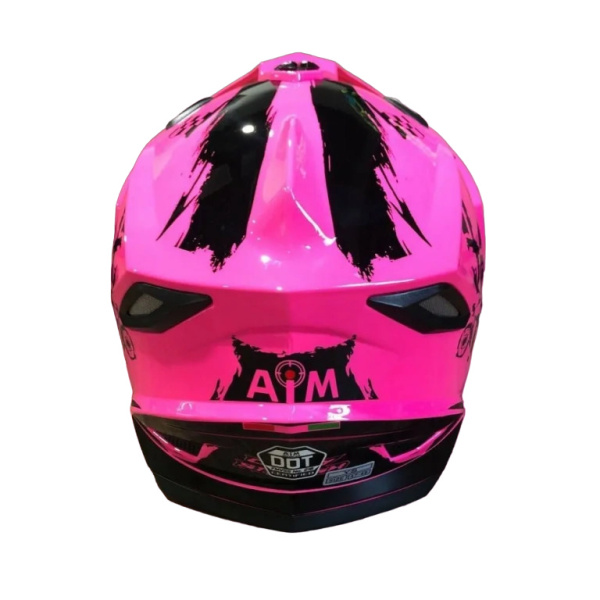 AiM Шлем детский JK802Y Pink/Black