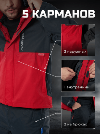 Finntrail Костюм LightSuit 3503 Red
