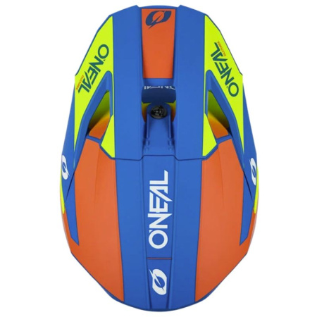 Oneal Шлем кроссовый детский 3Series Youth Solid синий / желтый