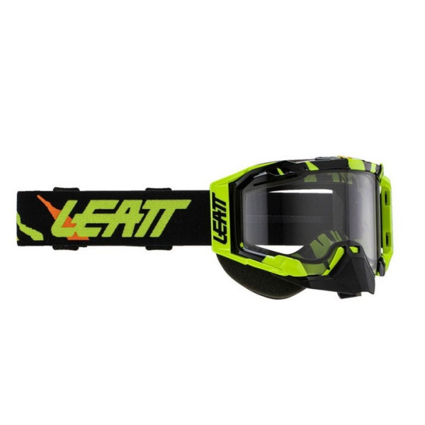 Leatt Очки Velocity 5.5 SNX Lime Tiger Light Grey 58%