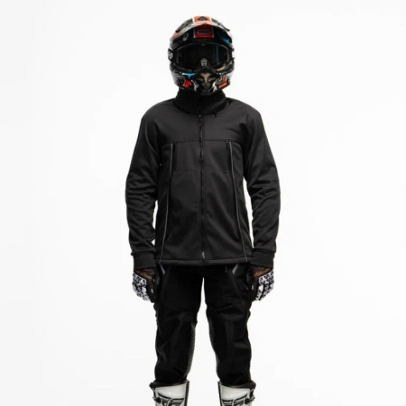 Kirasir Дождевик Анорак Черный