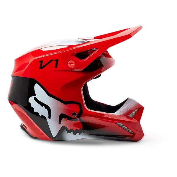 FOX Мотошлем V1 Toxsyk Helmet Flow Red