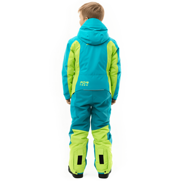 Dragonfly Зимний утепленный комбинезон Gravity Teenager Dark Green - Lime 2025