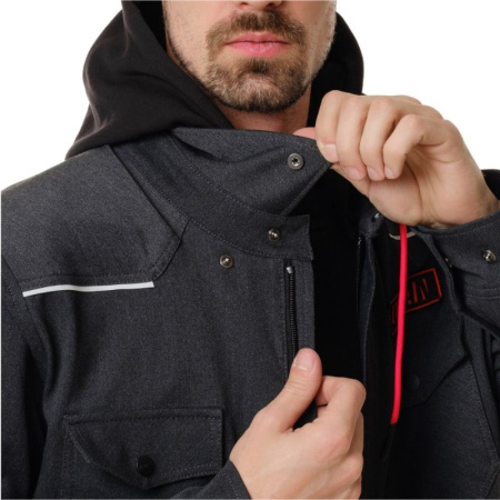 Dragonfly Моторубашка Streetfighter Graphite с защитой 2024