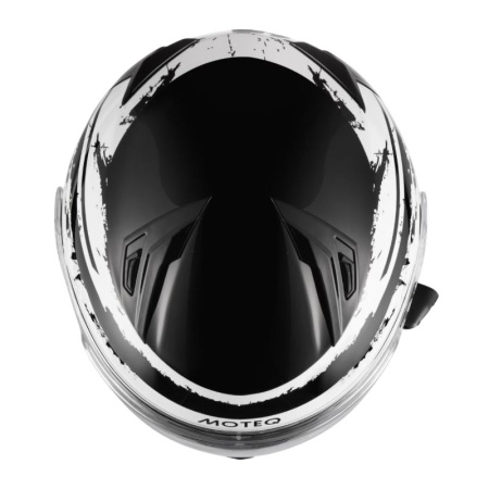 Moteq Шлем снегоходный SubZero FrostPro белый/черный