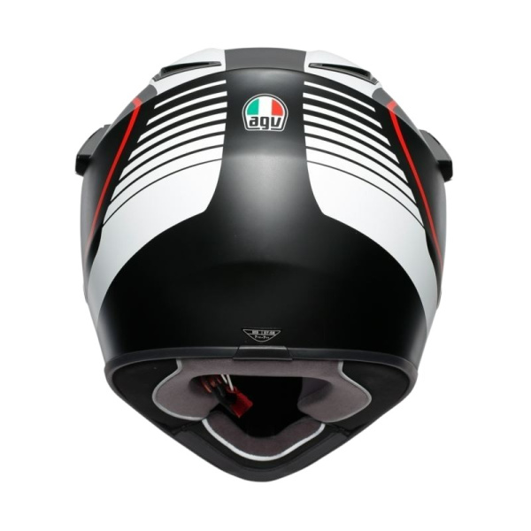 AGV Шлем AX9 E2206 V26 Pacific Road Matt Black/White/Red