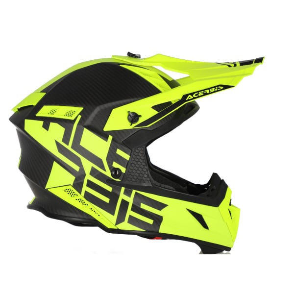 Acerbis Шлем Steel Carbon Yellow/Fluo