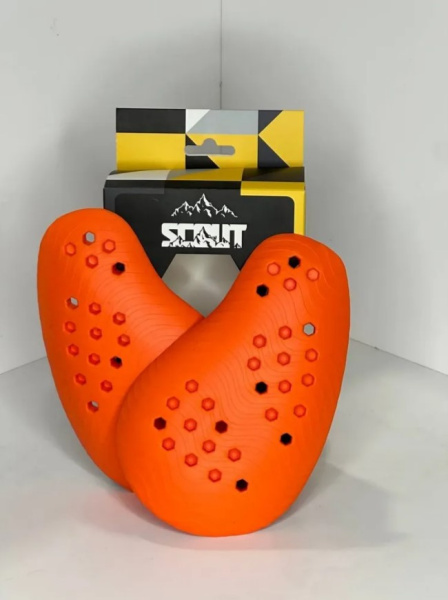 Scout Защитные вставки бедра D3O LvL2 Оранжевый