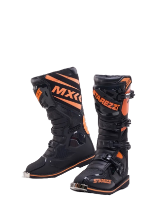 Starezzi Мотоботы Roma Black/Orange