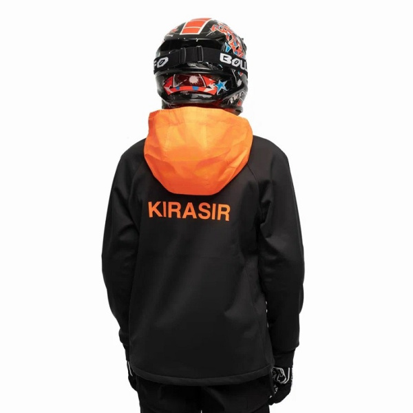 Kirasir Дождевик Анорак Черный