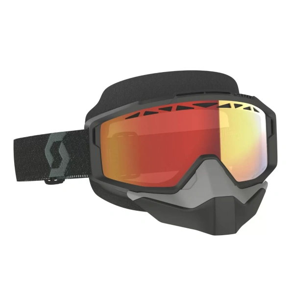 Scott Очки Split OTG Snow Cross LS black light sensitive red chrome