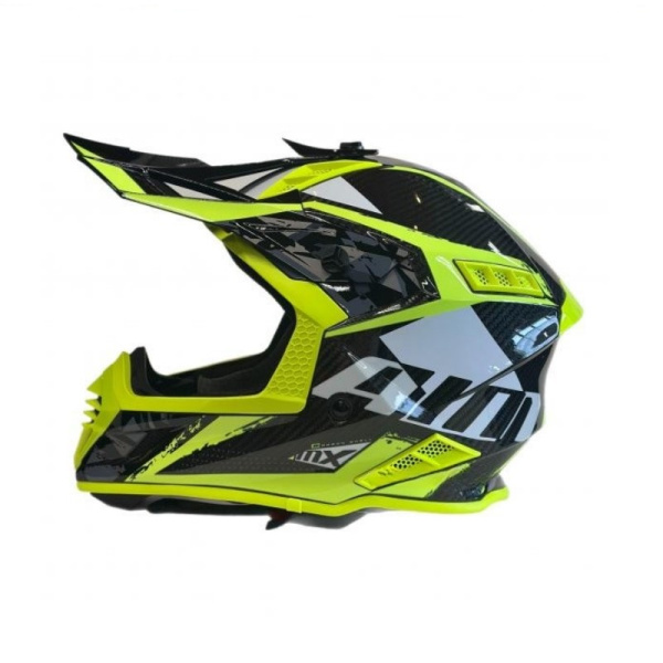 AiM Шлем RH855 Carbon Terrain Black/Yellow