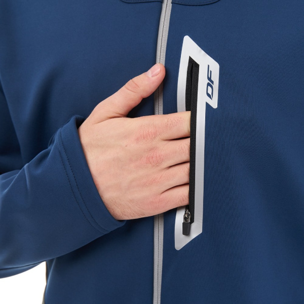 Dragonfly Куртка с капюшоном Explorer 2.0 Man Grey - Ocean 2024