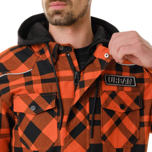 Dragonfly Моторубашка Streetfighter Orange с защитой 2024