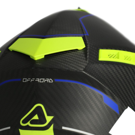 Acerbis Шлем Steel Carbon Yellow/Fluo