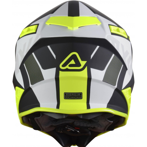 Acerbis Шлем X-Track Black/Fluo-Yellow