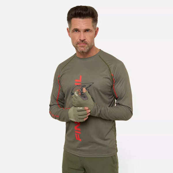 Finntrail Лонгслив Wind Helmet 6610 Khaki