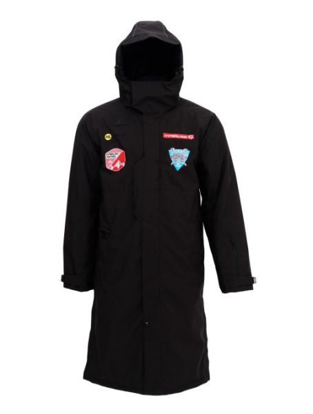 Hyperlook Теплый горнолыжный плащ Cave черный