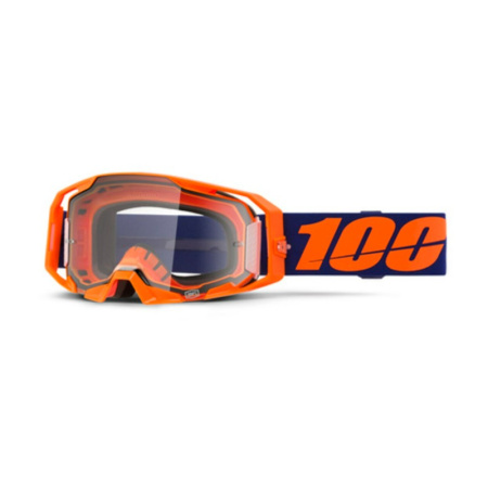 100% Очки Armatic Neon Orange / Clear