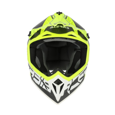 Acerbis Шлем Steel Carbon Yellow/Fluo
