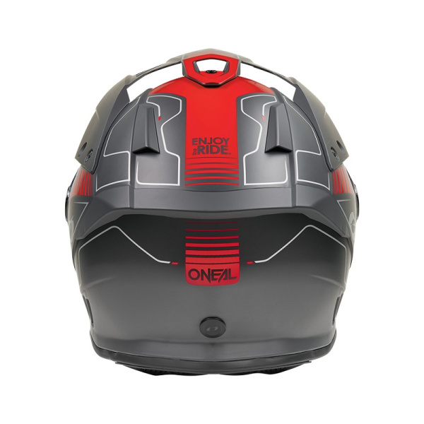 Oneal Шлем кроссовый со стеклом Sierra RS Echo красный/черный