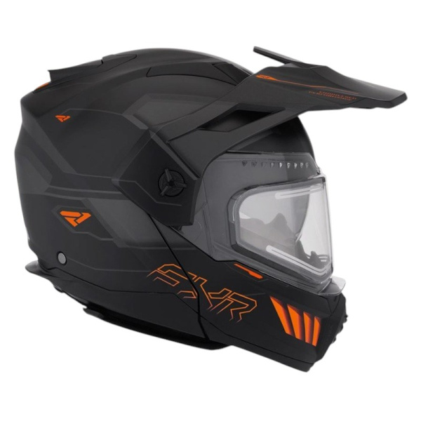 FXR Шлем Maverick X Pro с подогревом Black/Orange