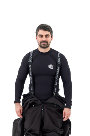 Hyperlook Комбинезон Rebel черный