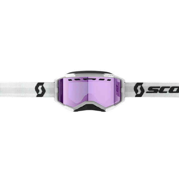 SCOTT Очки Fury Snow Cross white enhancer purple chrome