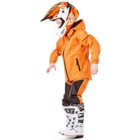 Dragonfly Дождевой детский комплект EVO Kids Orange (куртка,штаны)