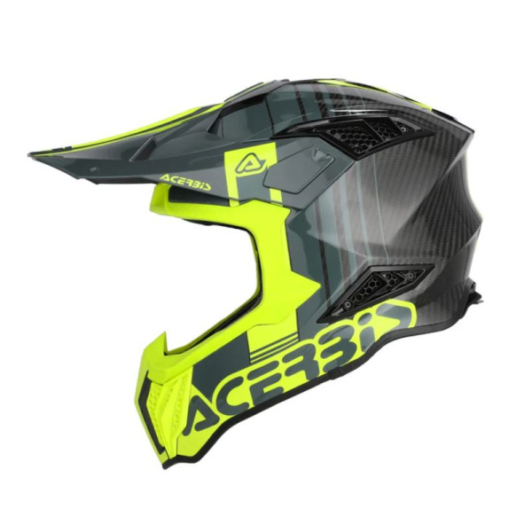 Acerbis Шлем Airstrike-C 22-06 Black/Fluo Yellow