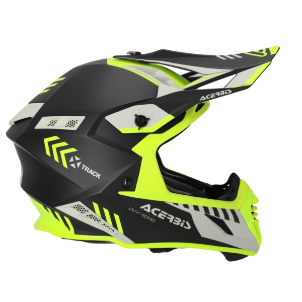 Acerbis Шлем X-TRACK MIPS 22-06 Yellow Fluo/Black