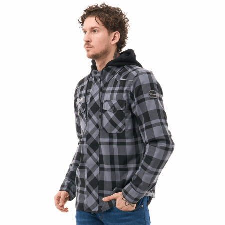 Dragonfly Моторубашка Streetfighter Grey с защитой 2025