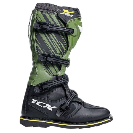 TCX Мотоботы X-Blast P96 Black/Green/Yellow
