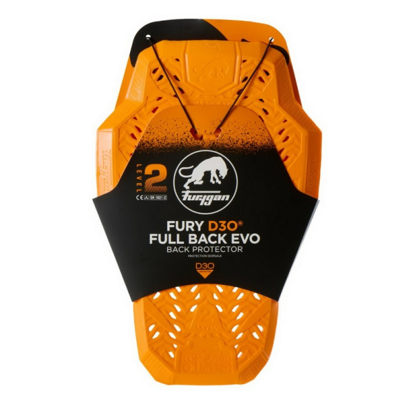 Furygan Вставка в куртку для защиты спины Full Back Fury D3O® Evo Level 2 Оранжевый