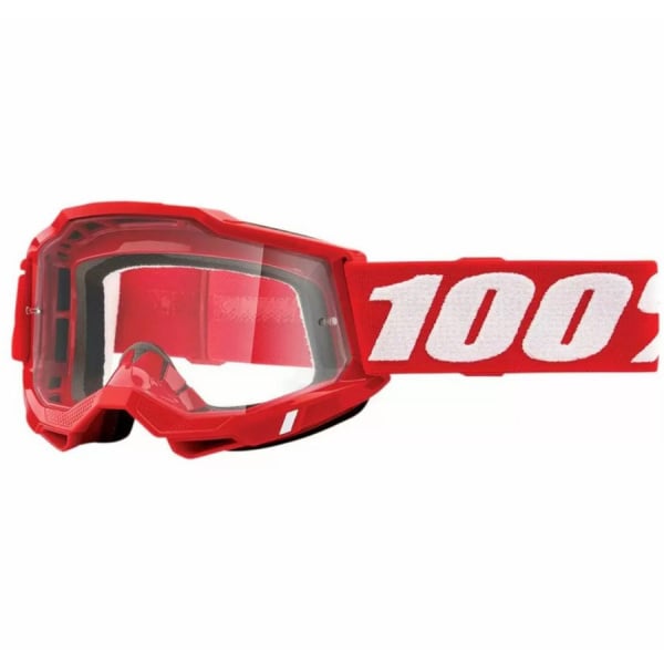 100% Очки Accuri 2 Goggle Neon/Red/Clear Lens