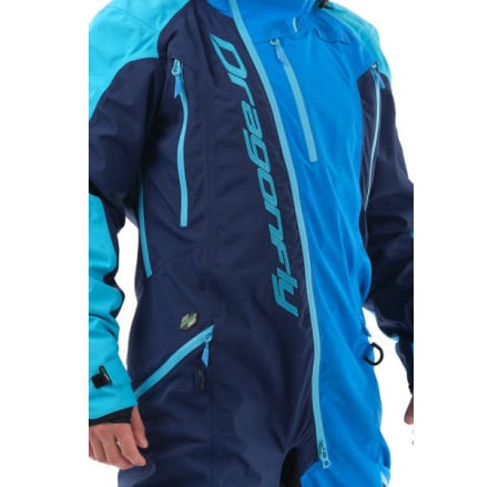 Dragonfly Комбинезон снегоходный Extreme 2020 Blue/Fluo