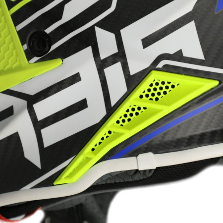 Acerbis Шлем Steel Carbon Yellow/Fluo