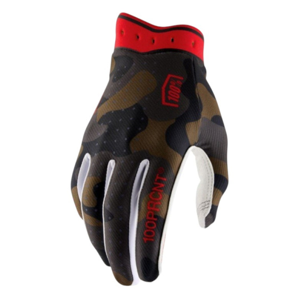 100% Мотоперчатки текстильные ITrack Camo