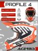 Acerbis Шлем кроссовый Profile 4 Orange/White