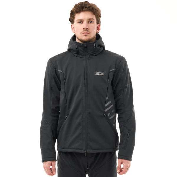 Dragonfly Мототолстовка DF Urban Man 2025 Black с защитой