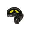 AiM PRO Очки снегоходные с магнитной линзой и подогревом 190-100 Accu Heated Goggles Black Matt